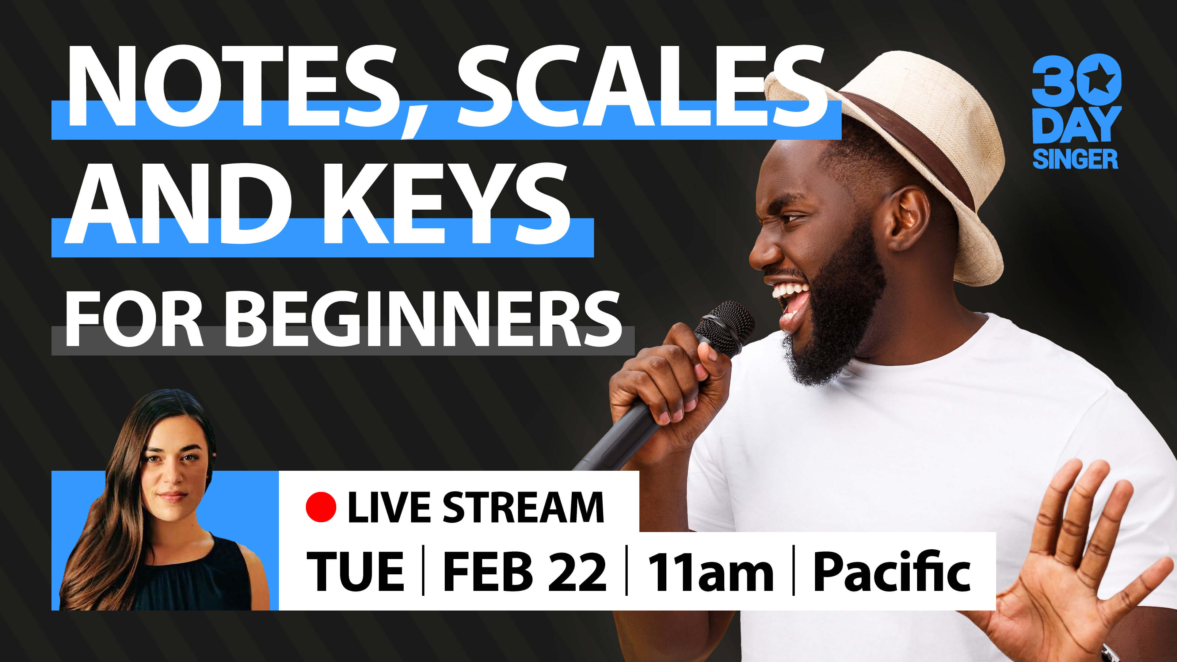 Notes, Scales & Keys Overview for Beginning Singer