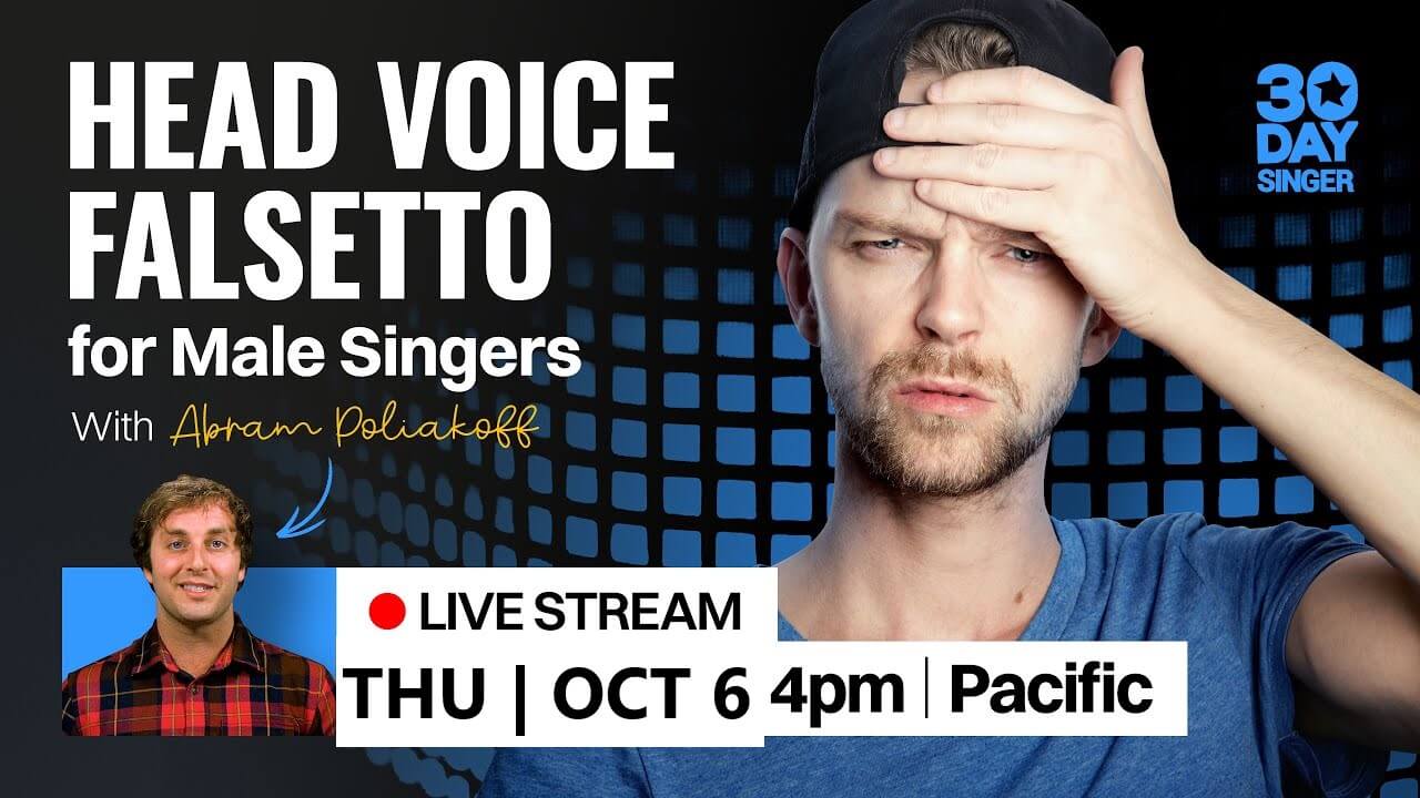 Head Voice/Falsetto for Male Singers