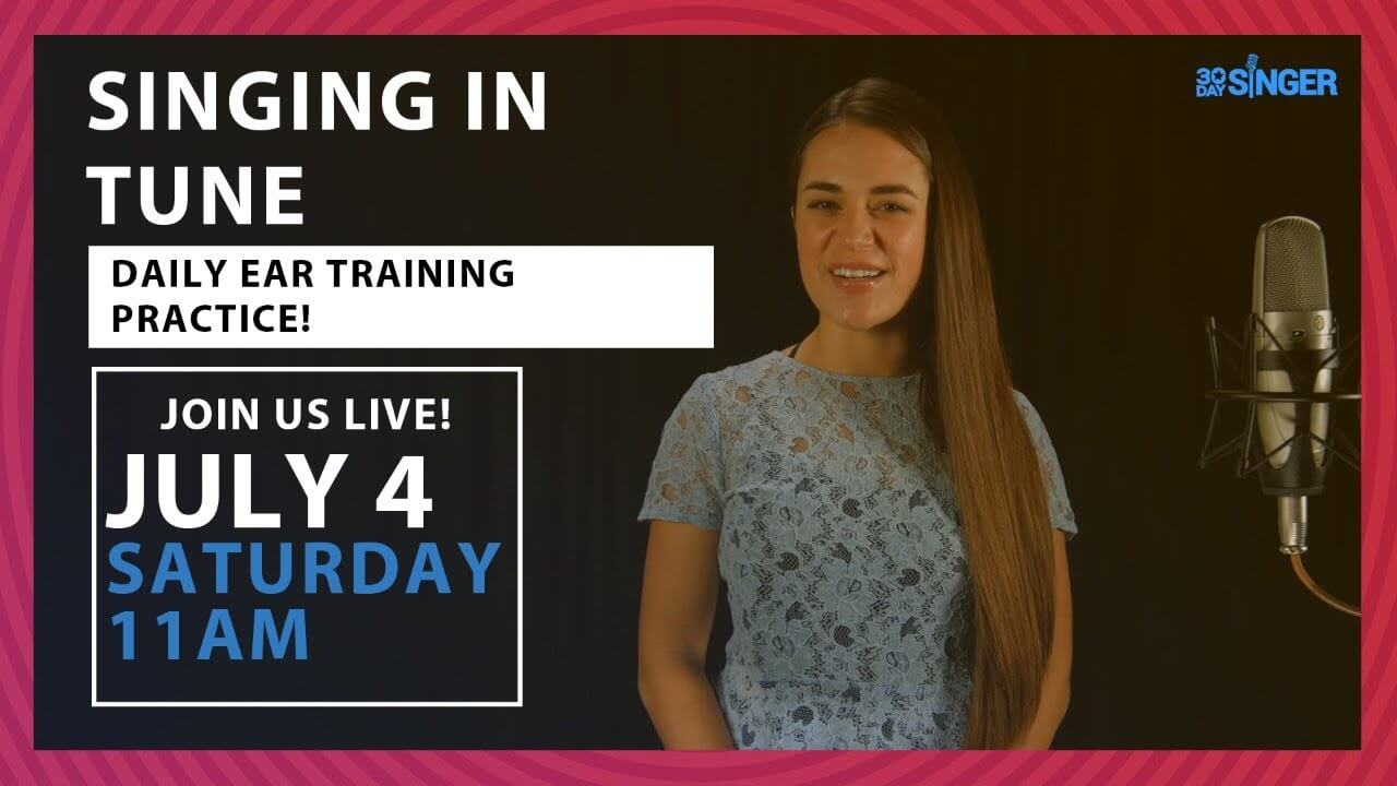 Camille's Live Lesson: How to Tell You're Singing In Tune
