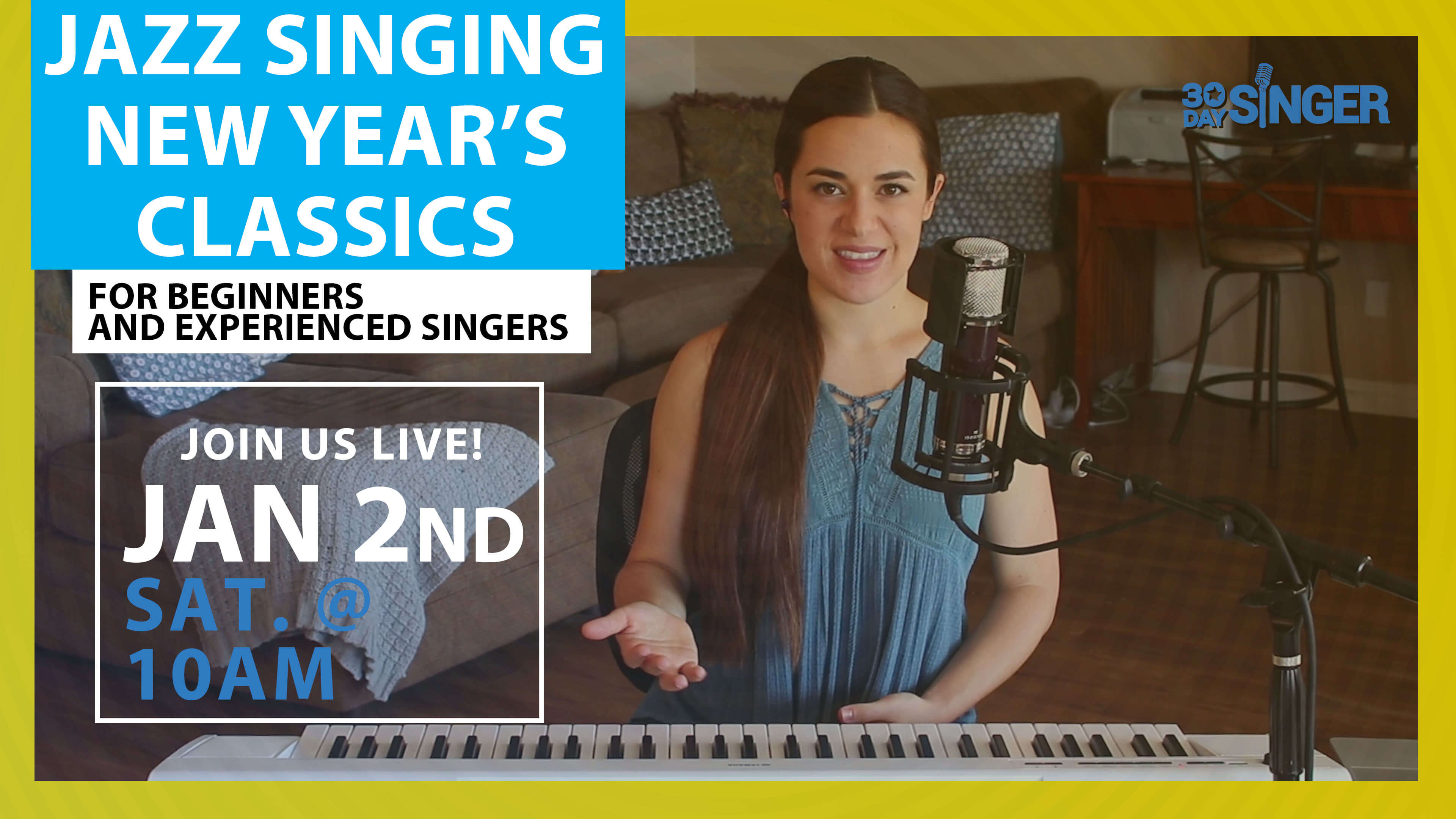 Jazz Singing New Years Classics Made Easy
